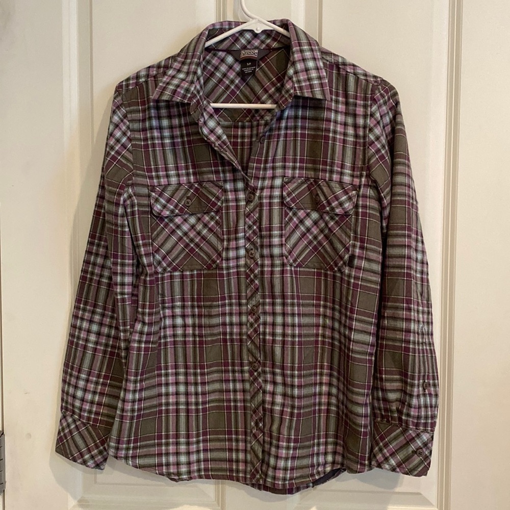 Outdoor Research plaid shirt